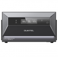 OUKITEL EP2500 Portable Power Station  2500W Output  2048Wh LiFePO4 Battery  4000W Solar Input  4 MPPT  2500W On-Grid Output  3