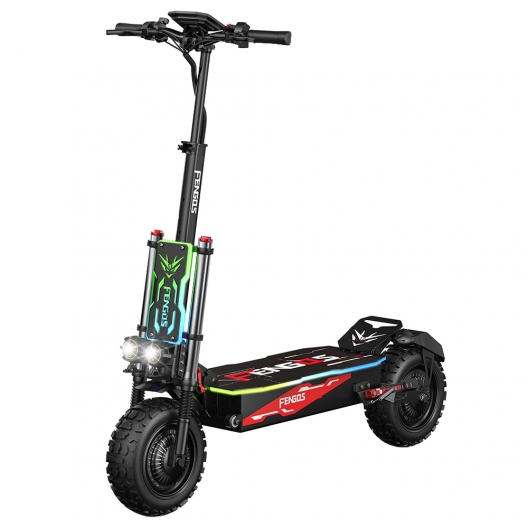 FENGQS S5 PRO Dual-Motor Electric Scooter  5600W Peak Power  60V 38Ah Battery  100km Range  250kg Max Load  11-Inch Off-Road Ti