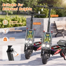 FENGQS S5 PRO Dual-Motor Electric Scooter  5600W Peak Power  60V 38Ah Battery  100km Range  250kg Max Load  11-Inch Off-Road Ti