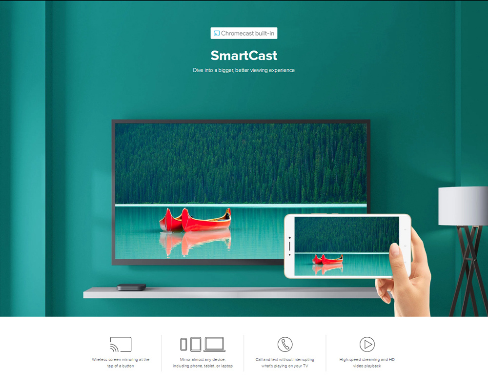 [HK Stock] XIAOMI Mi Box S Android TV 8.1 2GB/8GB 4K TV BOX with Voice Remote Dolby DTS Chromecast AC Wifi Bluetooth Certified-Official International Version
