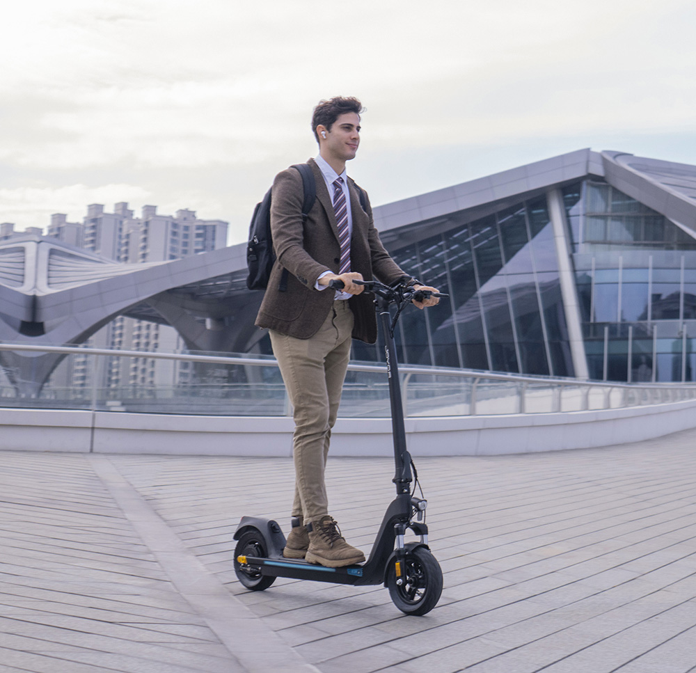 JOYOR C10 Electric Scooter, 500W Motor, 48V 10.4Ah Battery, 10 Inch Tire, 45km/h Max Speed, 30-50km Range, 120kg Max Load, Fron