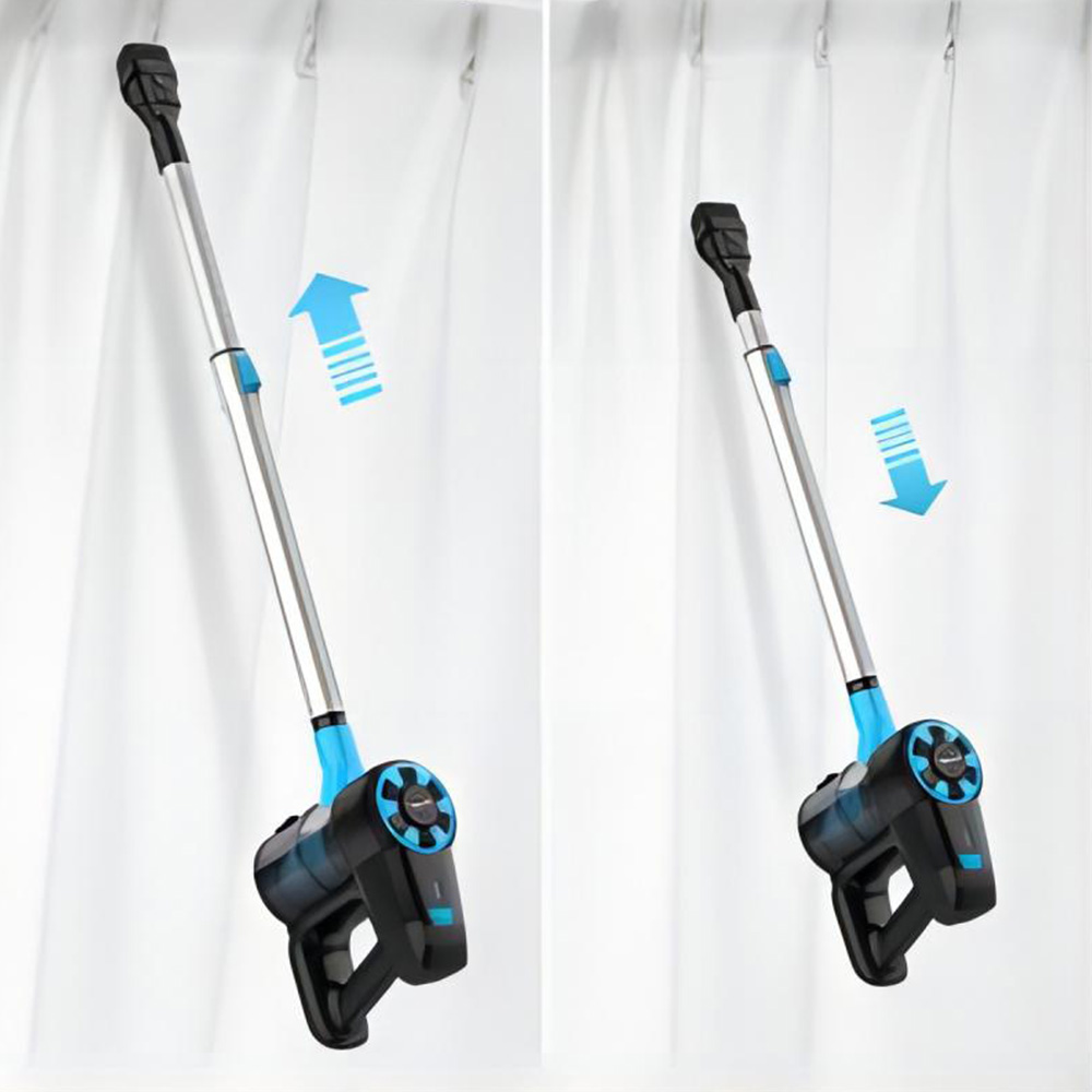 YISORA N3 Cordless Vacuum Cleaner, 17kPa Powerful Suction, 0.7L Dust Cup, 40min Runtime, 2200mAh Capacity, 70dB Noise Level, Li