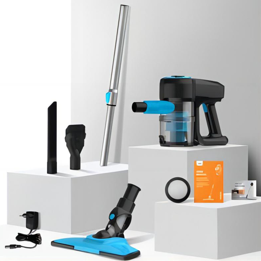 YISORA N3 Cordless Vacuum Cleaner, 17kPa Powerful Suction, 0.7L Dust Cup, 40min Runtime, 2200mAh Capacity, 70dB Noise Level, Li