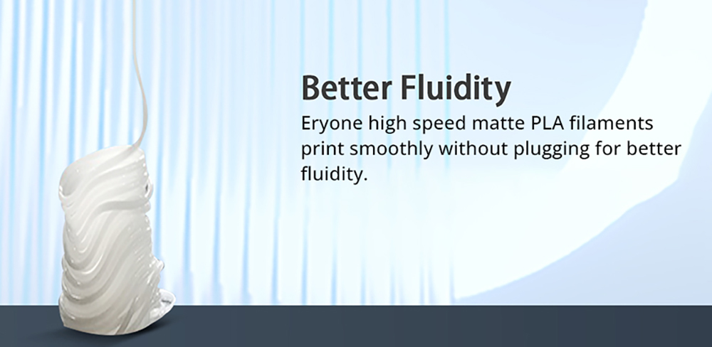 ERYONE Matte Hyper PLA Filament 1kg - Navy Blue
