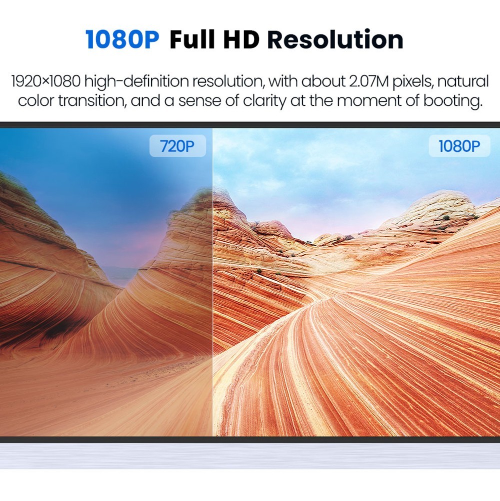 AOSIMAN 156FCC Portable Monitor 15 6 inch 1080P IPS Screen Double Blind OTG Connectable with Wireless Keyboard and Mouse