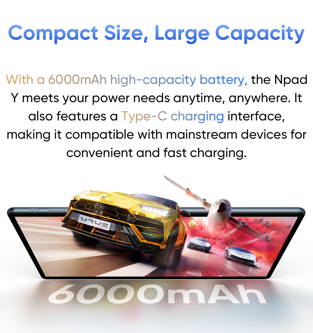 N-one NPad Y Tablet  10 1-inch 1280*800 IPS Touchscreen  Rockchip 3562 4 Cores 2 0GHz  Android 13  4GB 4GB Expansion RAM 128GB