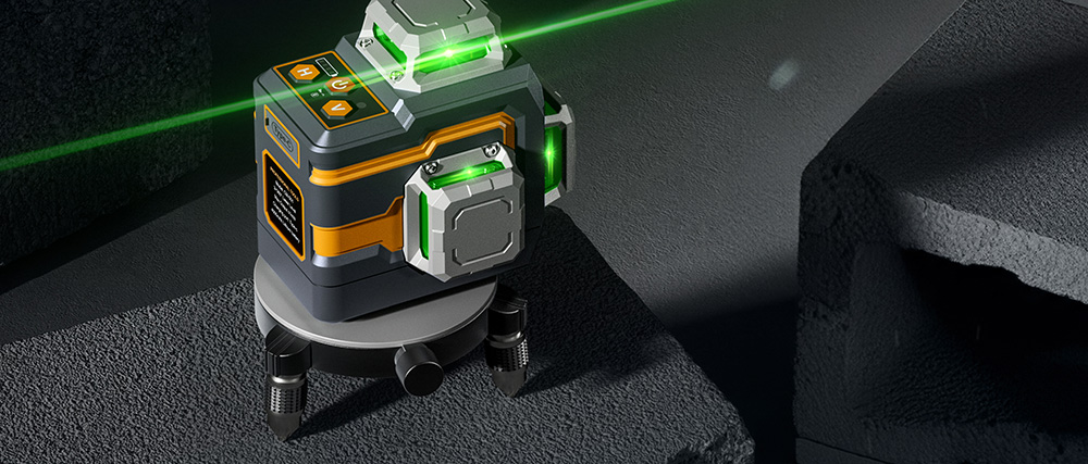 CIGMAN CM-S01 12 Lines Laser Level  With APP Control  3x360°  Self-leveling