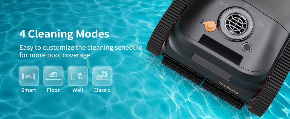 CoasTeering Nebula Cordless Robotic Pool Cleaner 180 Mins Runtime Wall Climbing