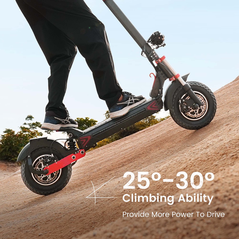 iScooter iX8 Electric Scooter 2*1200W Motor 48V 20AH Battery 12-inch Tire 60km/h Max Speed 70km Range Dual Hydraulic Disc