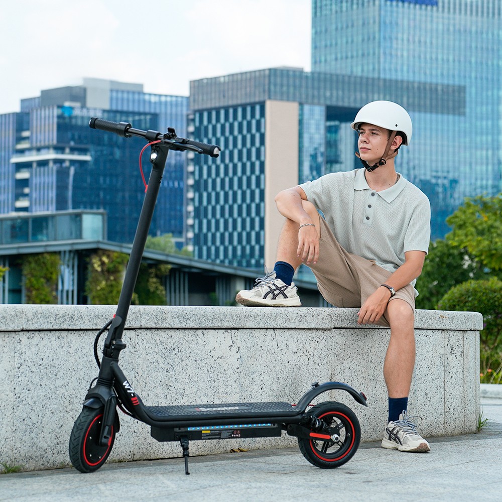 iScooter W7 Electric Scooter 350W Motor 42V 7 8AH Battery 8 5-inch Tire 35km/h Max Speed 30km Range Disc Brake Dual Shoc