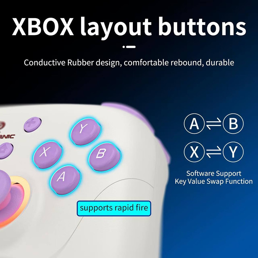 ANBERNIC RG P01 Game Controller Hall Effect Triggers