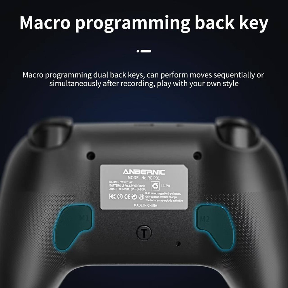 ANBERNIC RG P01 Game Controller Hall Effect Triggers