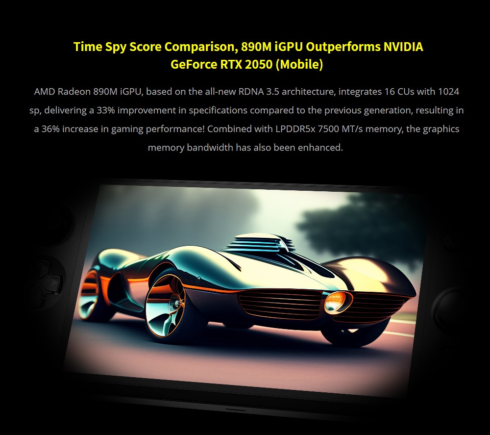 GPD WIN 4  2025  Handheld Game Laptop  AMD Ryzen AI 9 HX 370 12 Cores Max 5 1GHz  32GB RAM 2TB SSD  WiFi 6E Bluetooth 5 3  1*US