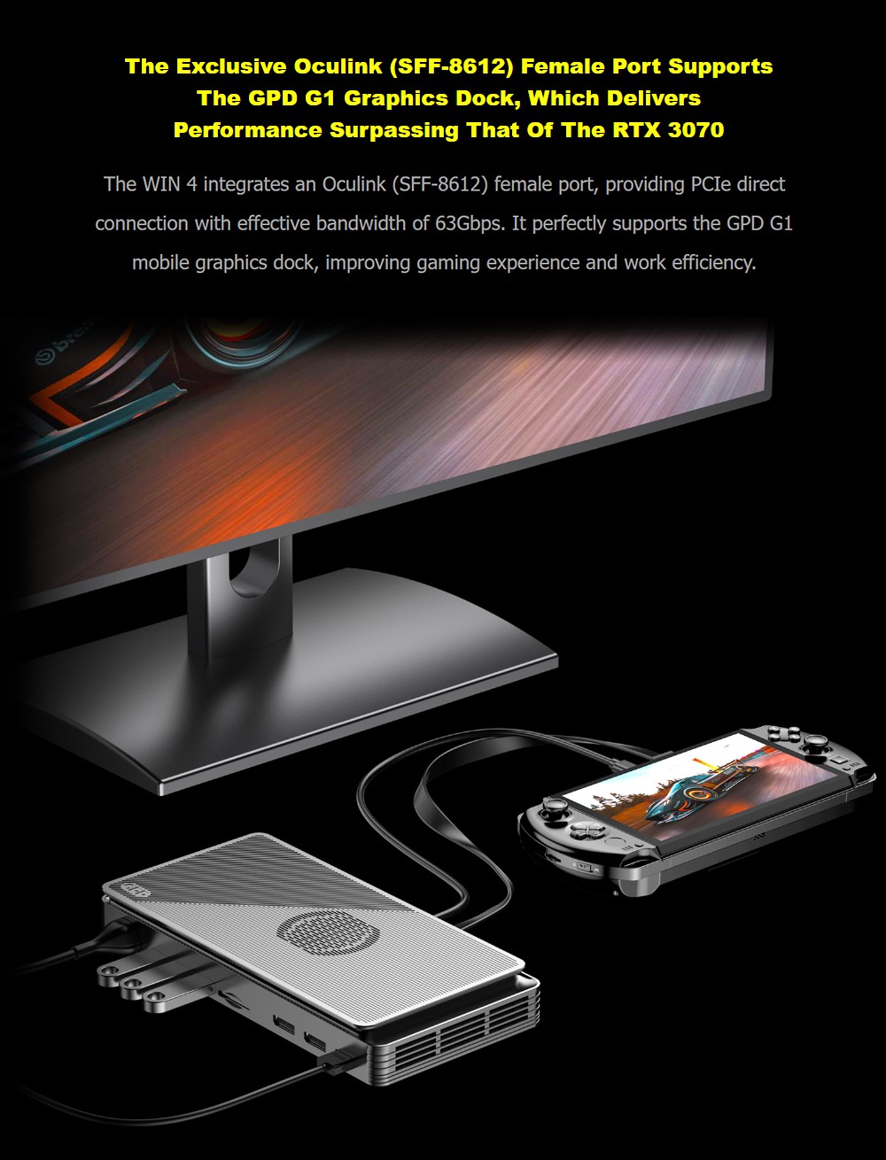 GPD WIN 4  2025  Handheld Game Laptop  AMD Ryzen AI 9 HX 370 12 Cores Max 5 1GHz  32GB RAM 2TB SSD  WiFi 6E Bluetooth 5 3  1*US