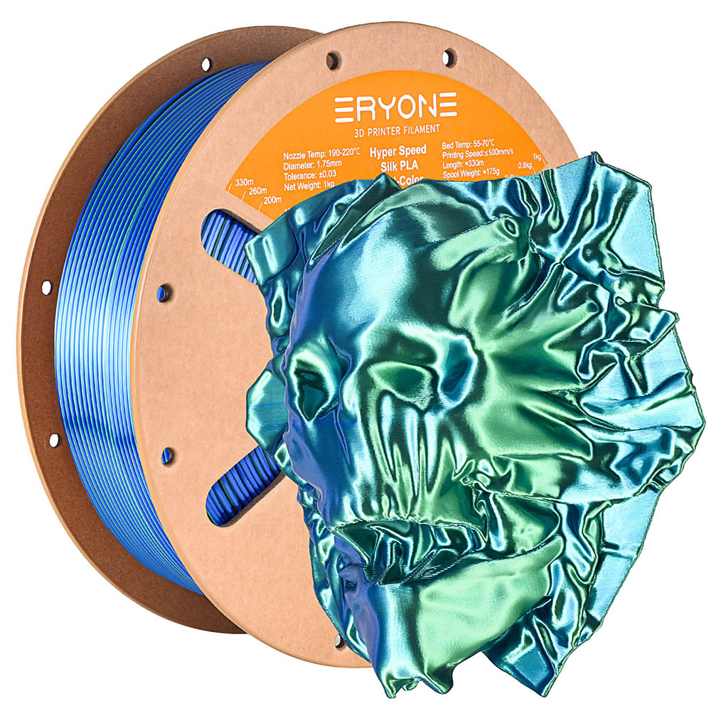 ERYONE High Speed Silk Dual-color PLA Filament - Blue