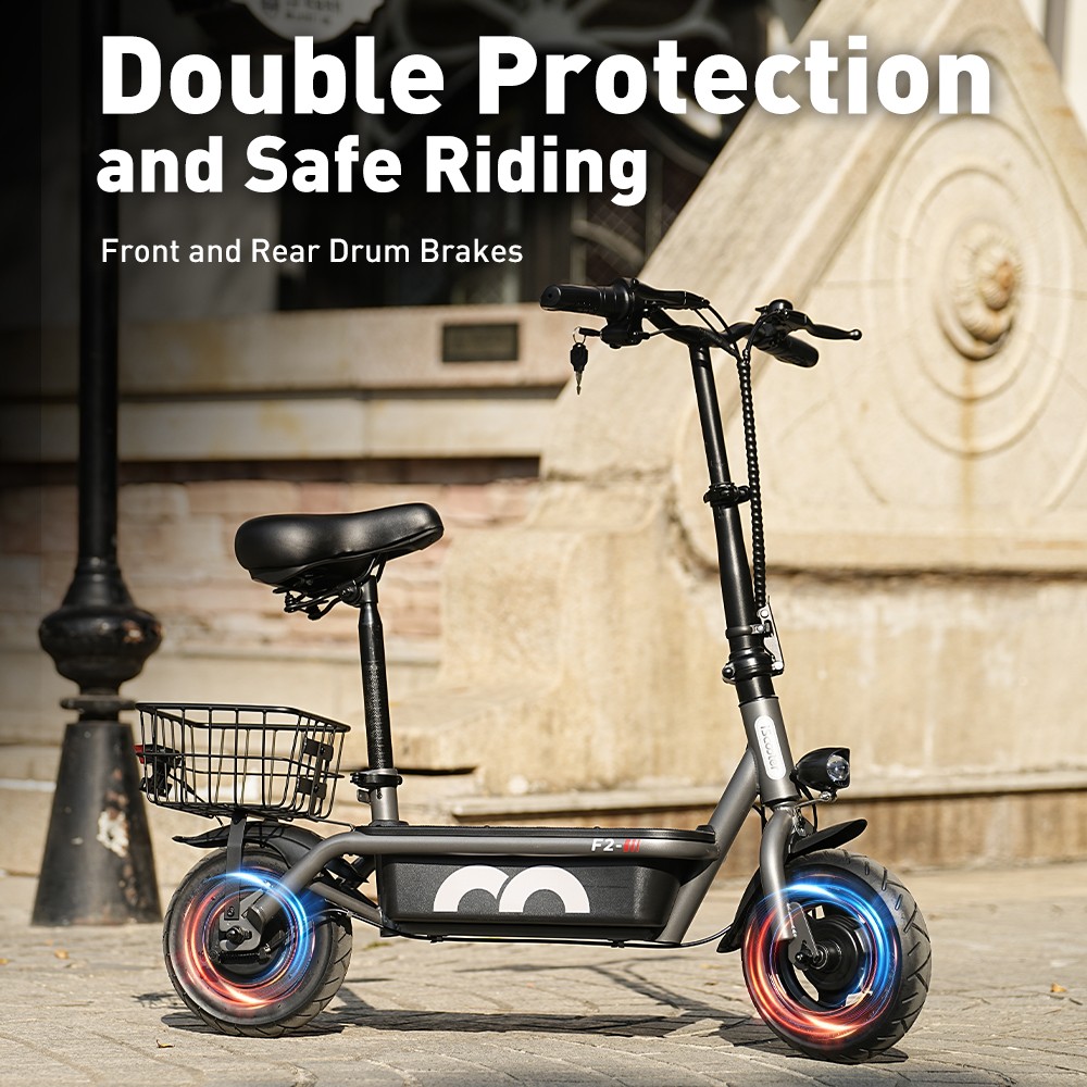 iScooter F2 Electric Scooter with Seat