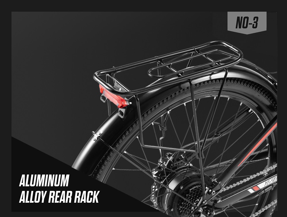 RANDRIDE YG90B-29 Electric Bike  1000W Motor  48V 17Ah Battery  29*2 1 inch Tires  45km/h Max Speed  40-50km Range  Hydraulic D