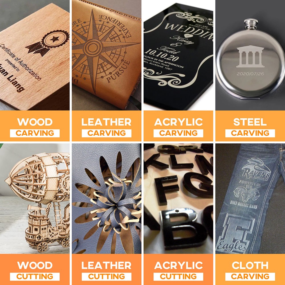 SCULPFUN S9 Pro 10W Dual Laser Engraver 0 06mm High Precision 15mm Wood 10mm Acrylic Cutting 400*410mm 15 7*16 2 inch - EU