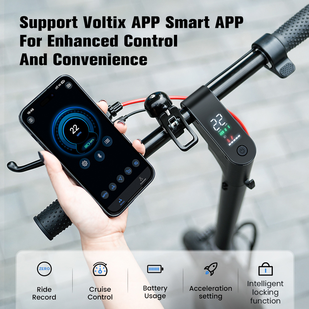 iScooter W6 Folding Electric Scooter  500W Motor  36V 7 8Ah Battery  10 inch Tires  35km/h Max Speed  30km Range  Rear Disc Bra