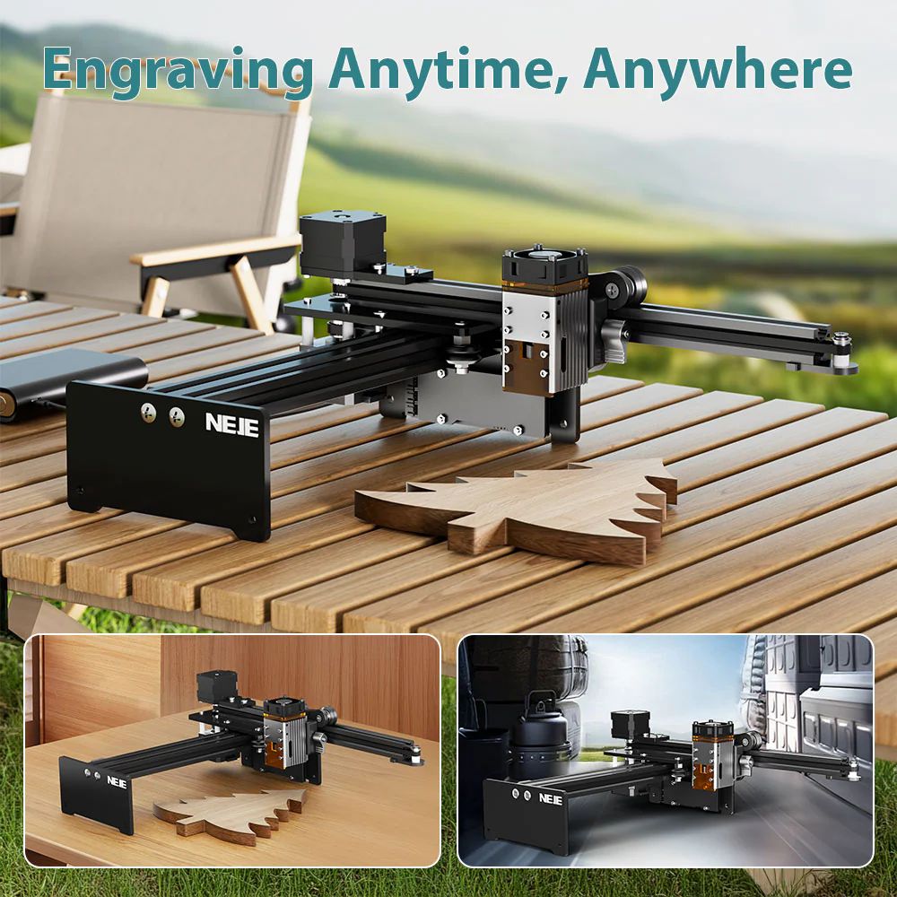 NEJE 5 7W Laser Engraver  E30 Laser Module  170*180mm