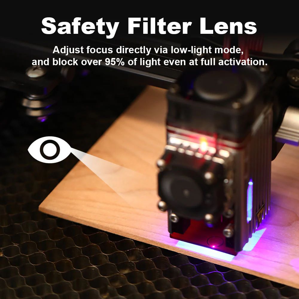 NEJE 5 7W Laser Engraver  E30 Laser Module  170*180mm