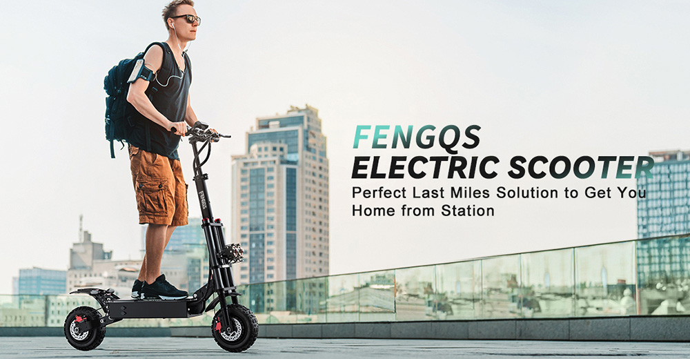 FENGQS GT8 PRO Electric Scooter 2800W*2 Motor 67 2V 38Ah Battery 11 inch Tires 80km/h Max Speed 90km Range Hydraulic Disc