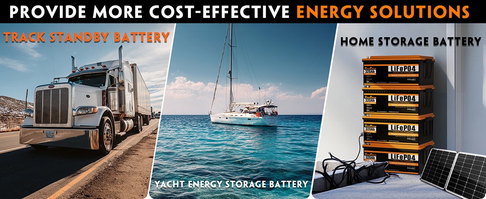 Cloudenergy 25 6V 320Ah LiFePO4 Battery Pack 8192Wh Energy 6000 Cycles Built-in 200A BMS