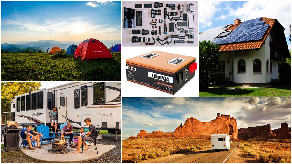 Cloudenergy 24V 150Ah LiFePO4 Battery Pack 3840Wh Energy 6000 Cycles Built-in 100A BMS