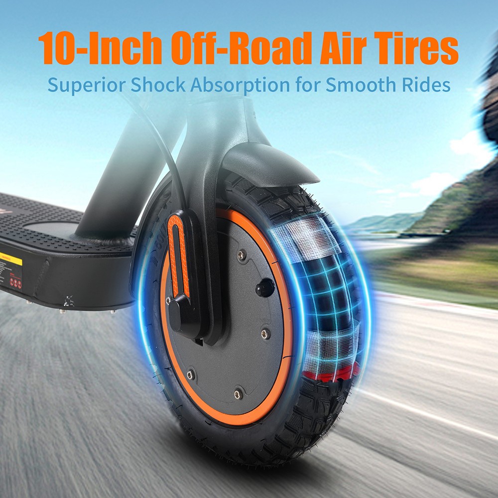 TWOFISH V1 MAX Electric Scooter 400W Motor 36V 10 4Ah Battery 10 inch Tires 32km/h Max Speed 25km Range Rear Disc Brake