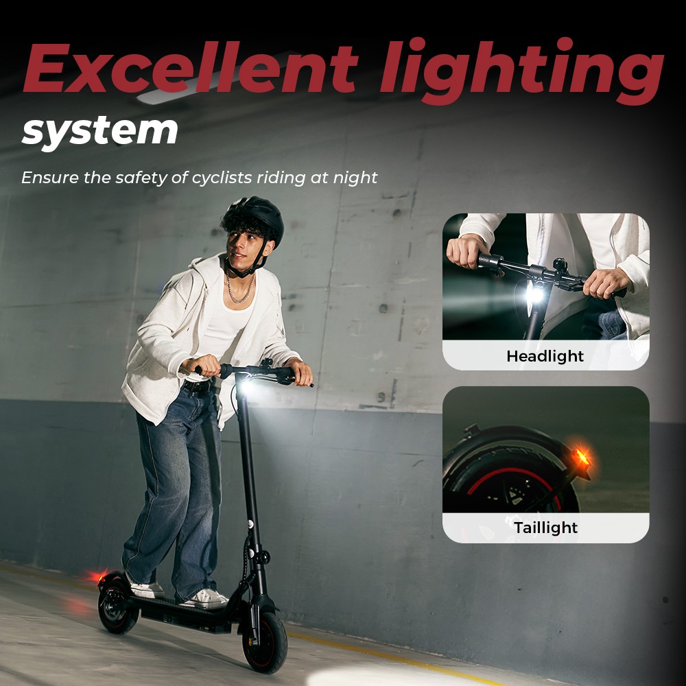 iScooter W5 Folding Electric Scooter 350W Motor 36V 7 8Ah Battery 8 5 inch Pneumatic Tires 30km/h Max Speed 30km Range Di