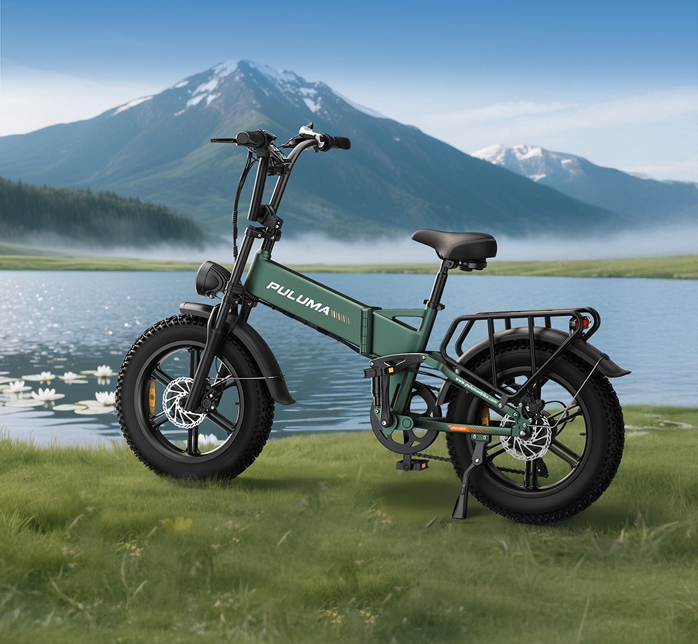 PULUMA PE500 Electric Bike 2*500W Motor 48V 17 5Ah Battery 20*4 0 inch Tires 40km/h Max Speed 150km Max Range Hydraulic O