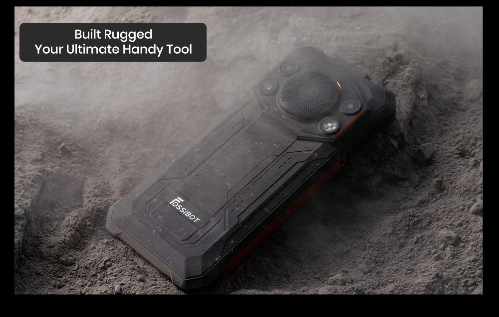 FOSSiBOT F110 Pro 5G Rugged Smartphone  20GB RAM   128GB ROM  6 745-inch HD  Display  10000mAh Battery  50MP AI Camera  NFC