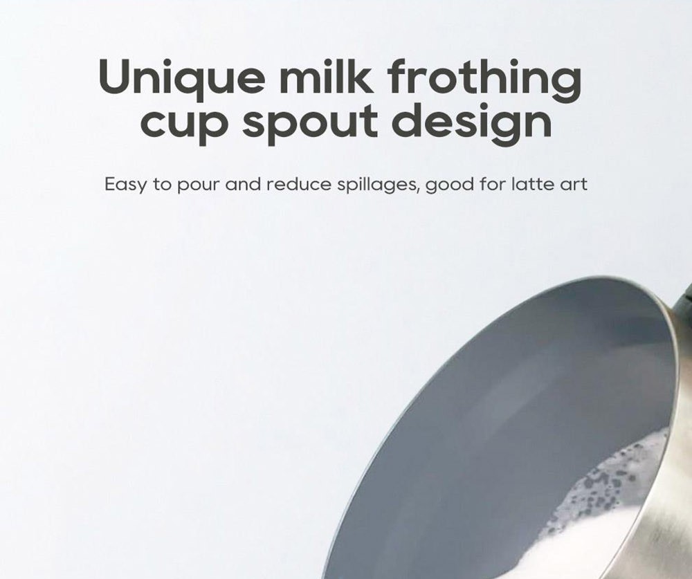 HiBREW M3A 4 in 1 Milk Frother Foamer Fully Automatic Milk Warmer Cold/Hot Frothing 130ml Frothing Capacity