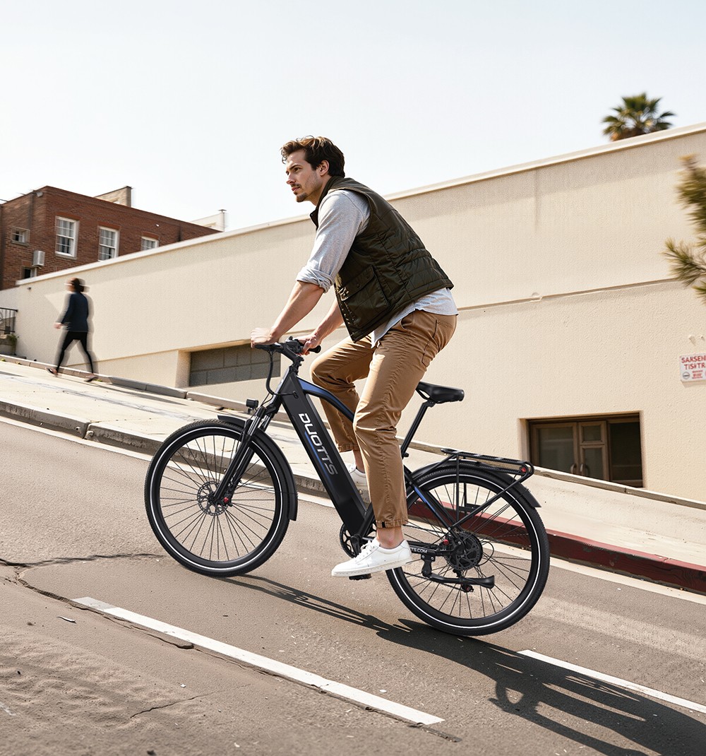 DUOTTS C29 Max Electric Bike 250W Motor 48V 18Ah Battery 29 inch Tires 25km/h Max Speed 120km Range Hydraulic Disc Brakes