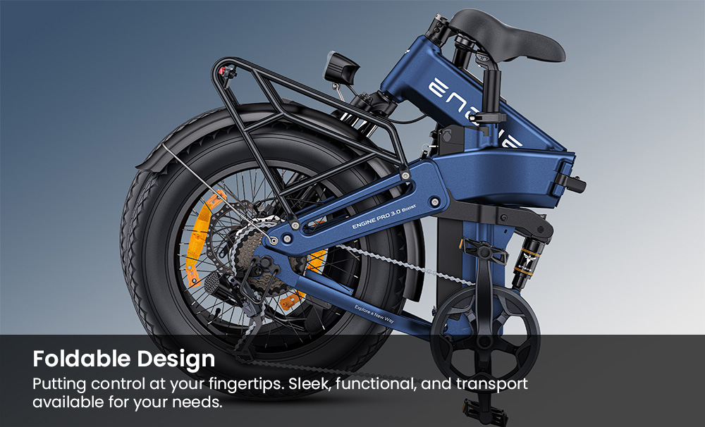 ENGWE Pro 3 0 Boost Electric Bike 250W Motor 48V 15Ah Battery 20*4 0 inch Tires 130km Range Hydraulic Brake Full Suspensi