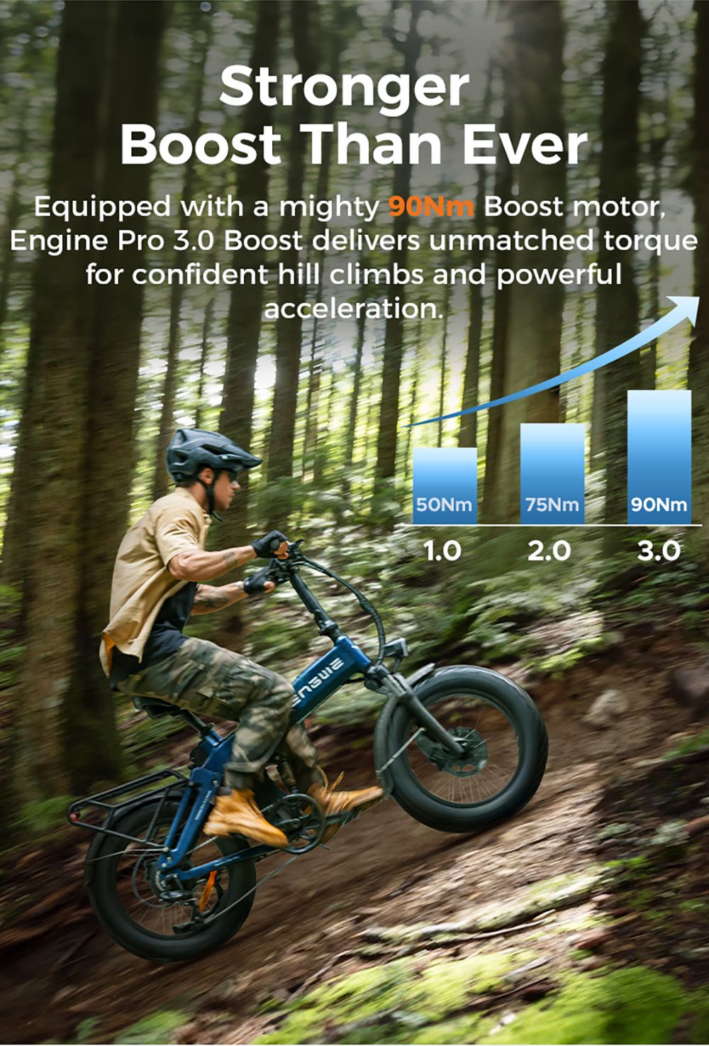 ENGWE Pro 3 0 Boost Electric Bike 250W Motor 48V 15Ah Battery 20*4 0 inch Tires 130km Range Hydraulic Brake Full Suspensi