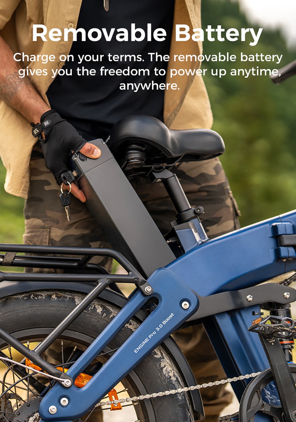 ENGWE Pro 3 0 Boost Electric Bike 250W Motor 48V 15Ah Battery 20*4 0 inch Tires 130km Range Hydraulic Brake Full Suspensi