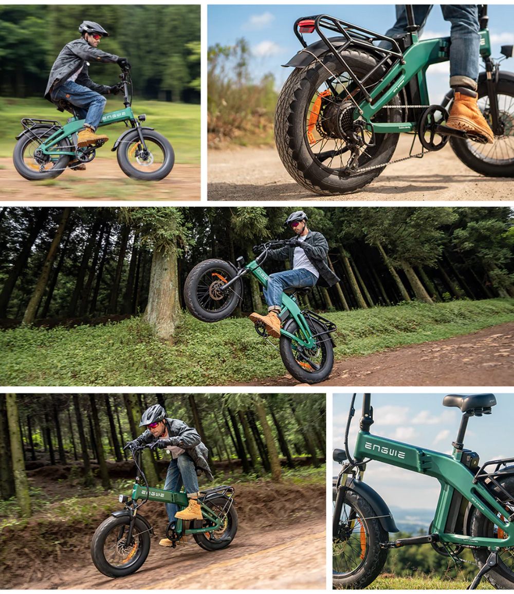 ENGWE EP-2 3 0 Boost Electric Bike 250W Motor 48V 13 5Ah Battery 20*4 inch Tires 120km Max Range Hydraulic Brakes Shimano