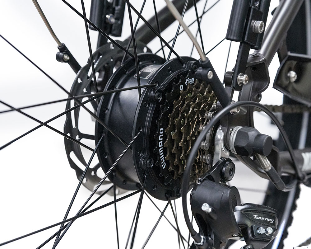 Miami-26 Electric Bike 250W Motor 36V 14 4Ah Battery 26*1 95 inch Tires 25km/h Max Speed 45km Range Front