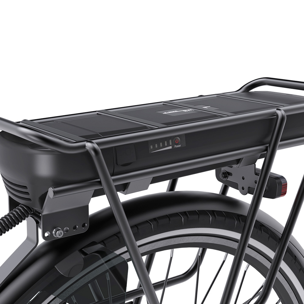 CITY 1 3-18 Electric Bike 250W Motor 37V 14Ah Battery 700*40C Tires 25km/h Max Speed 45km Range Front