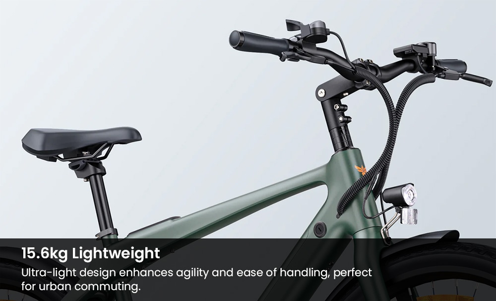 ENGWE MapFour N1 Air Electric Bike 250W Motor 36V 10Ah Battery 700*38C Spoke Tires 25km/h Max Speed 100km Range Front