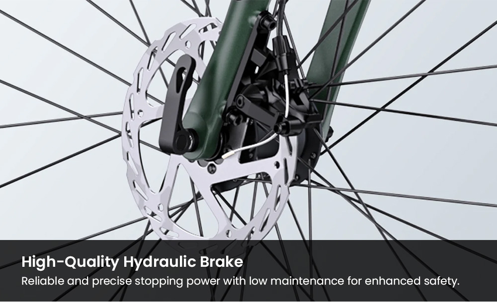 ENGWE MapFour N1 Air Electric Bike 250W Motor 36V 10Ah Battery 700*38C Spoke Tires 25km/h Max Speed 100km Range Front