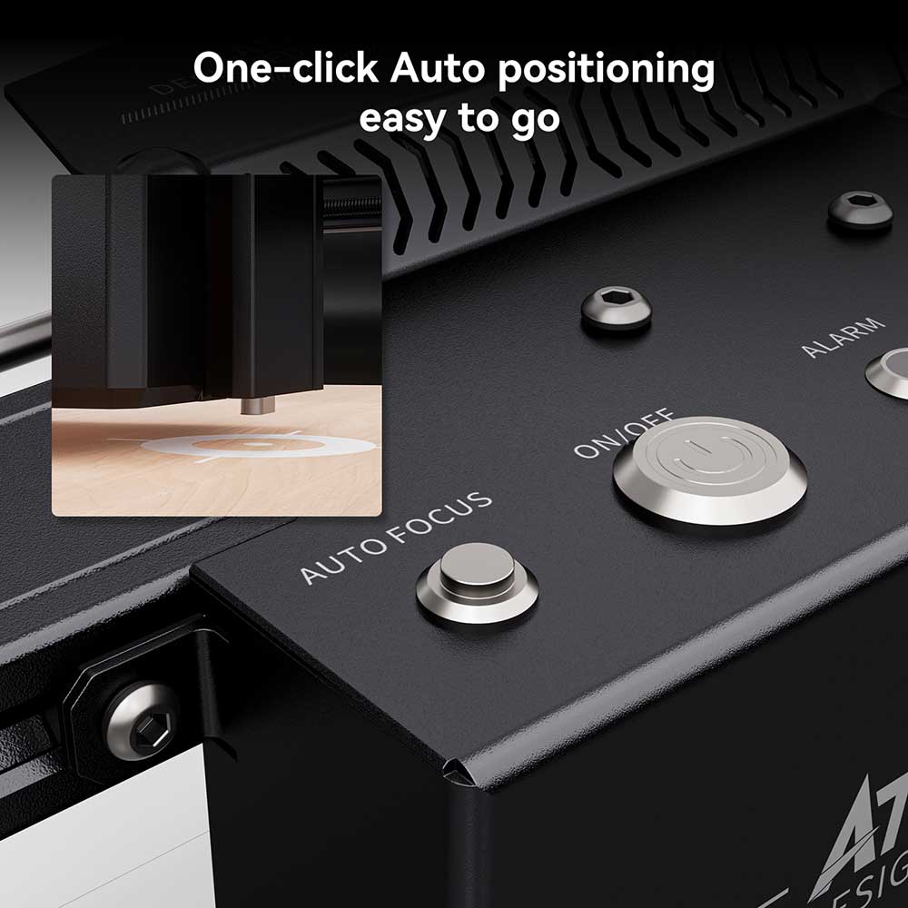 ATOMSTACK A70 Max Laser Engraving Machine black