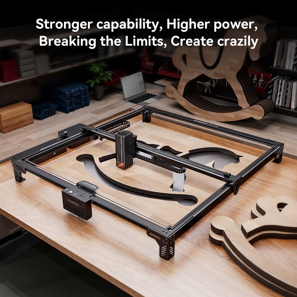 ATOMSTACK A70 Max Laser Engraving Machine black