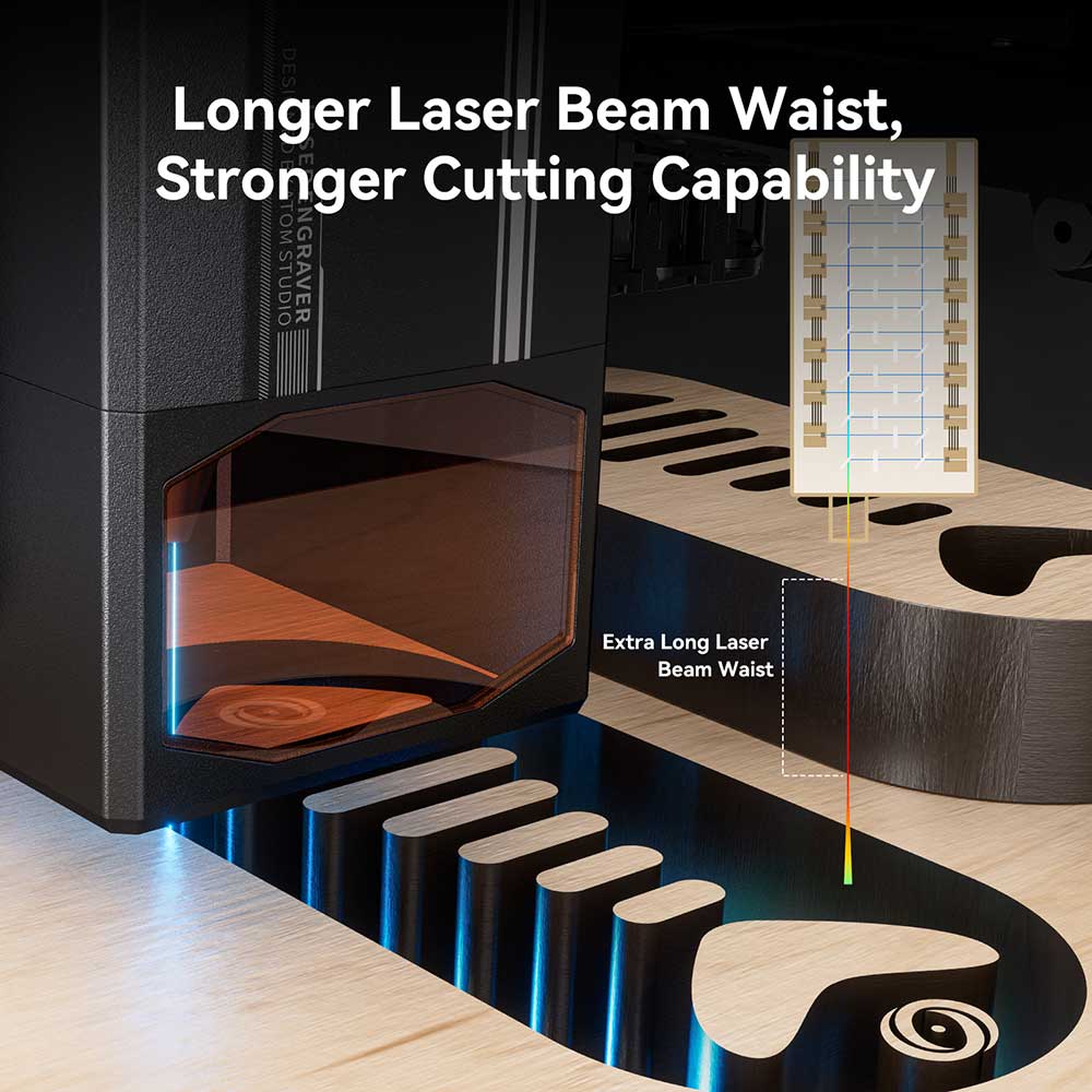 ATOMSTACK A70 Max Laser Engraving Machine black