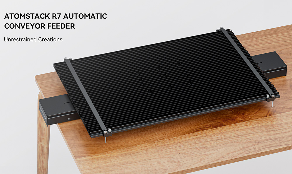 ATOMSTACK R7 Conveyor Belt for Hurricane CO₂ Laser Cutter 800x500mm Working Area 1mm Positioning Accuracy