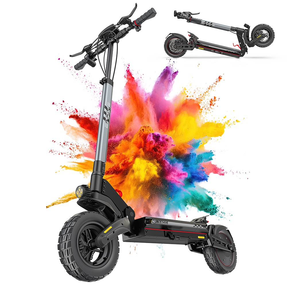 ENGWE Y400 Electric Scooter 500W Motor 48V 13 5Ah Battery 10 inch Tires 45km/h Max Speed 50km Range Mechanical Disc Brake