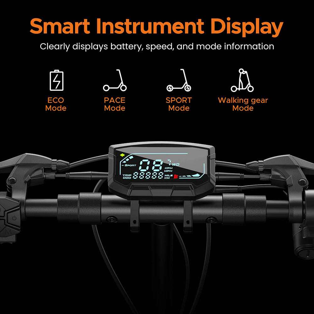 ENGWE Y400 Electric Scooter 500W Motor 48V 13 5Ah Battery 10 inch Tires 45km/h Max Speed 50km Range Mechanical Disc Brake