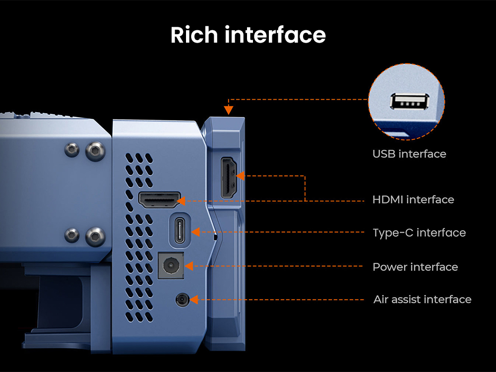 IKIER K1 Pro Max 48W Diode Laser Engraver  410mm×410mm Working Area  0 01mm Precision  900mm/s Fast Speed  Dual Gear Laser  Sm