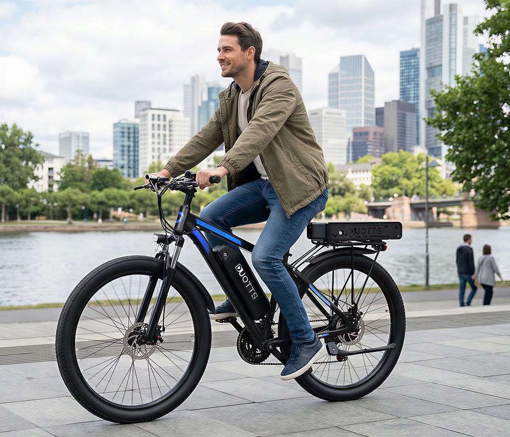 DUOTTS C29-K Electric Bike 750W Motor 48V 15Ah 22 5Ah Battery 29 inch Tires 50km/h Max Speed 170km Max Range Hydraulic Di